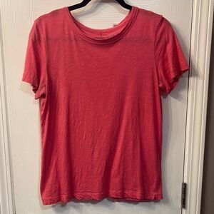 Loft Women's Pink T-Shirt